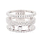 Bague 54 Bague Messika "Move Romane" or blanc, diamants. 58 Facettes 33813