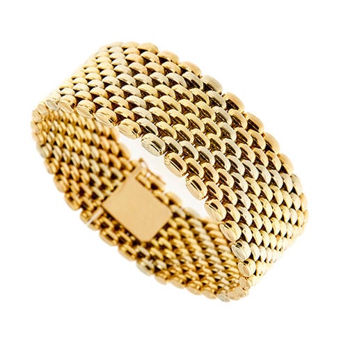 Bracelet Bracelet vintage trois ors 58 Facettes 38732