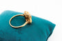 Bague 54 Bague or jaune, rubis et diamants 58 Facettes 240344