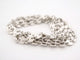 Bracelet bracelet HERMES confettis 5 rangs en argent massif 58 Facettes 259933