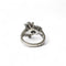Bague 57 Bague fleurs or gris diamants 58 Facettes REF2531-298