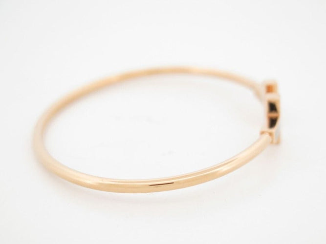 Bracelet bracelet TIFFANY & CO t wire 17cm or jaune nacre 58 Facettes 258844