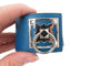 Bracelet bracelet HERMES creneau cuir graine bleu 17 cm blue 58 Facettes 268886