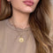 Pendentif Médaille Amour Or jaune et diamant 58 Facettes 2-F1PE-GS36247