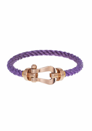 Bracelet Bracelet FRED Force 10 GM Or Rose 750/1000 58 Facettes 65301-61806