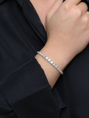 Bracelet Bracelet vintage chute de diamants 2,5 ct 58 Facettes J437