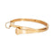 Bracelet Bracelet antique à clous édouardiens L. Fritzsche en or rose 14 carats en forme de fer à cheval 1908 58 Facettes G13753