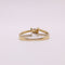Bague 52 Solitaire deux ors et diamant 58 Facettes