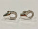 Boucles d'oreilles Boucles d’oreilles or blanc et diamants 58 Facettes