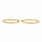 Boucles d'oreilles Boucles d'oreilles Créoles Or jaune 58 Facettes 3174014RV