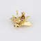 Broche Broche abeille vintage en or jaune et diamants 58 Facettes G12110