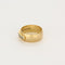 Bague 56 Bague jonc en or jaune 18K diamants 58 Facettes ALE42765