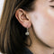 Boucles d'oreilles Boucles d'oreilles dormeuses Art Déco diamants 58 Facettes