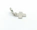 Pendentif Pendentif croix Piaget en or blanc serti de diamants 58 Facettes 6804