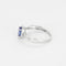 Bague 56 Bague en Or jaune, tanzanite et diamants 58 Facettes VEN0021