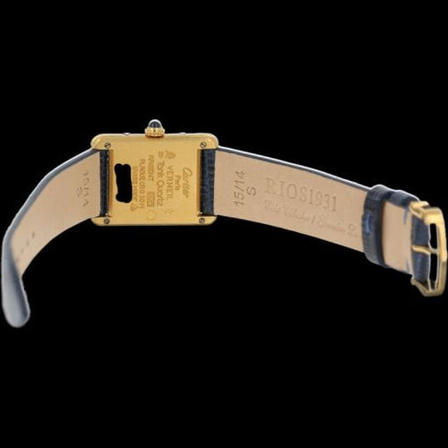 Montre Cartier Montre Tank Vermeil 58 Facettes MT43336