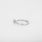 Bague 54 Solitaire or blanc serti de diamants 58 Facettes 3121216