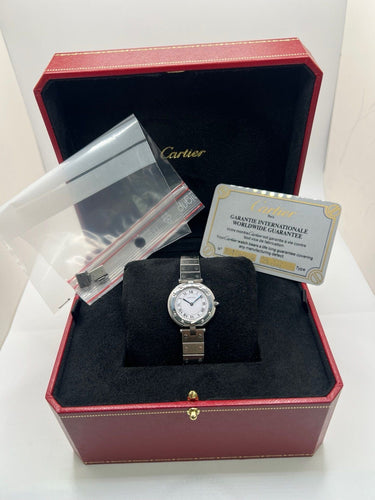 Montre Cartier Santos Vendome 8192 58 Facettes