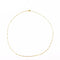 Collier UNOAERRE-Chaîne maille vénitienne en or jaune 45 cm 58 Facettes LMB-317