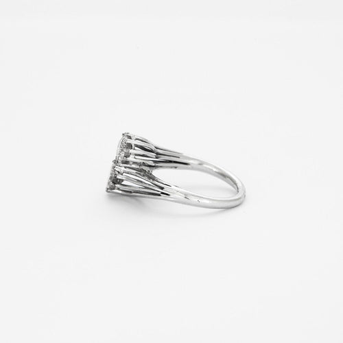 Bague 53 Bague or gris toi et moi diamants 58 Facettes 23/373