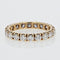 Bague 52 Alliance diamants or jaune 58 Facettes 21-066-52