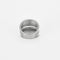 Bague 49 Bague moderne or blanc et diamants 58 Facettes EVR2612