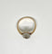 Bague 56 Bague marquise en or jaune saphir et diamants taille rose 58 Facettes