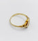 Bague chevalière Art Déco or jaune monogrammée CC (circa 1950) 58 Facettes A05980