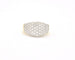 Bague Damiani - Anello in oro giallo e bianco con diamanti 58 Facettes
