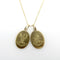 Pendentif Pendentif Ave Maria Aigle en or 18 carats, style victorien, gravé à la main 58 Facettes A2004L