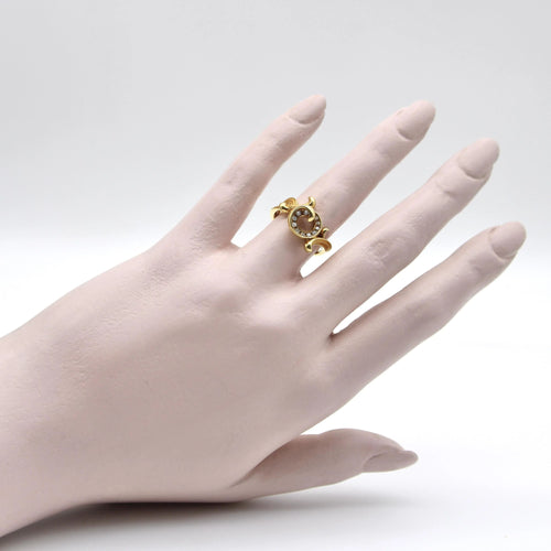 Bague 53.5 Bague spirale Origen en or et diamants Carrera y Carrera 58 Facettes A1002N