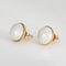 Boucles d'oreilles Boucles d'oreilles Tiffany & Co, perles Mabe 13 mm, Paloma Picasso, vintage, or 18 carats, vers 1984 58 Facettes G13706