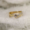 Bague 51 Bague deux ors diamant 58 Facettes 24-289