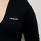 Broche Broche barette or jaune et blanc, diamants et perles 58 Facettes MAN0944