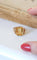 Bague Art Déco or jaune et blanc citrine 58 Facettes