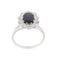 Bague Bague avec saphir et diamants 58 Facettes 29746