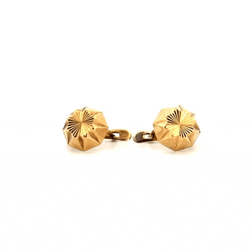Boucles d'oreilles Dormeuses or jaune 58 Facettes 2-BOB2-GS35123