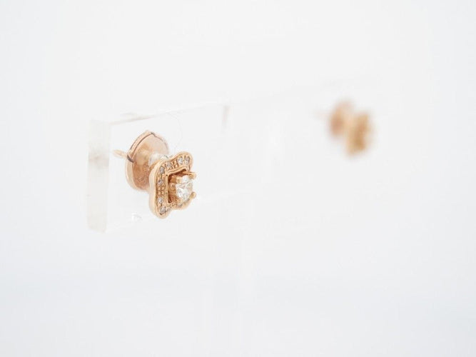 Boucles d'oreilles boucles d'oreilles MAUBOUSSIN chance of love or rose diamants 58 Facettes 259044