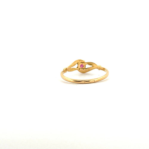 Bague 50 Bague Or Jaune & Rubis 58 Facettes 39-GS34613-01