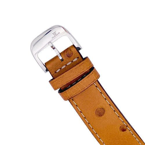 Montre Montre Jaeger Lecoultre, "Reverso Classic", acier, cuir. 58 Facettes 33731