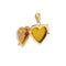 Pendentif Pendentif porte-photo en forme de cœur ouvrable 58 Facettes 36821