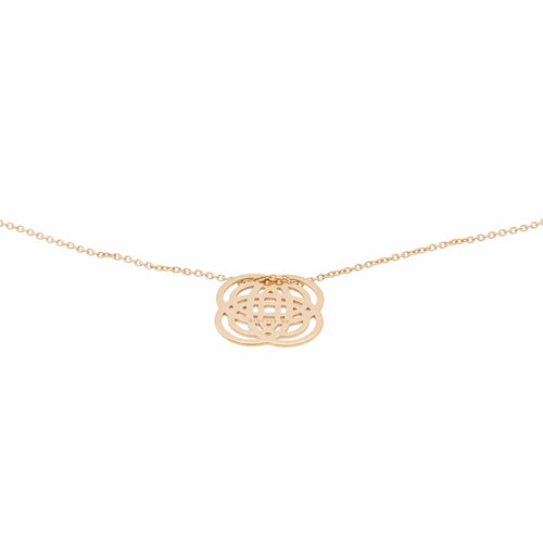 Collier Ginette NY Collier Mini Purity On Chain Or rose 58 Facettes 2646715CN