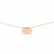 Collier Ginette NY Collier Mini Purity On Chain Or rose 58 Facettes 2646715CN