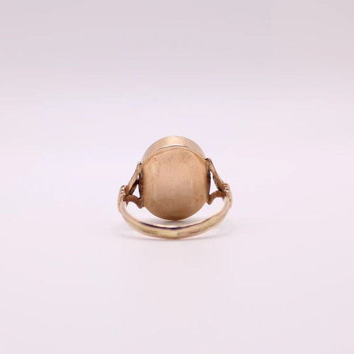Bague Bague Empire Intaillée Cornaline Homme casqué 58 Facettes