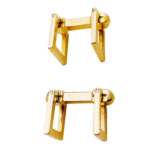 Boutons de manchette Boutons de manchette Cartier, or jaune. 58 Facettes 34041