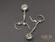 Boucles d'oreilles Dormeuses Diamants 58 Facettes A10229