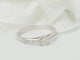 Bague 53 Bague solitaire en or blanc et diamant 0.41ct 58 Facettes 30920