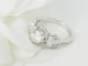 Bague 57 Bague solitaire en or blanc platine et diamant 1,20ct 58 Facettes 33557