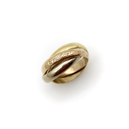Bague 49 CARTIER - Bague Trinity Tricolore Les Must de Cartier 58 Facettes A1000G