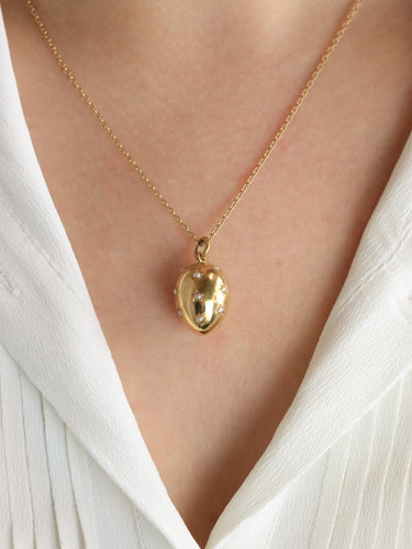 Pendentif Pendentif œuf or jaune perles fines 58 Facettes 1140.3